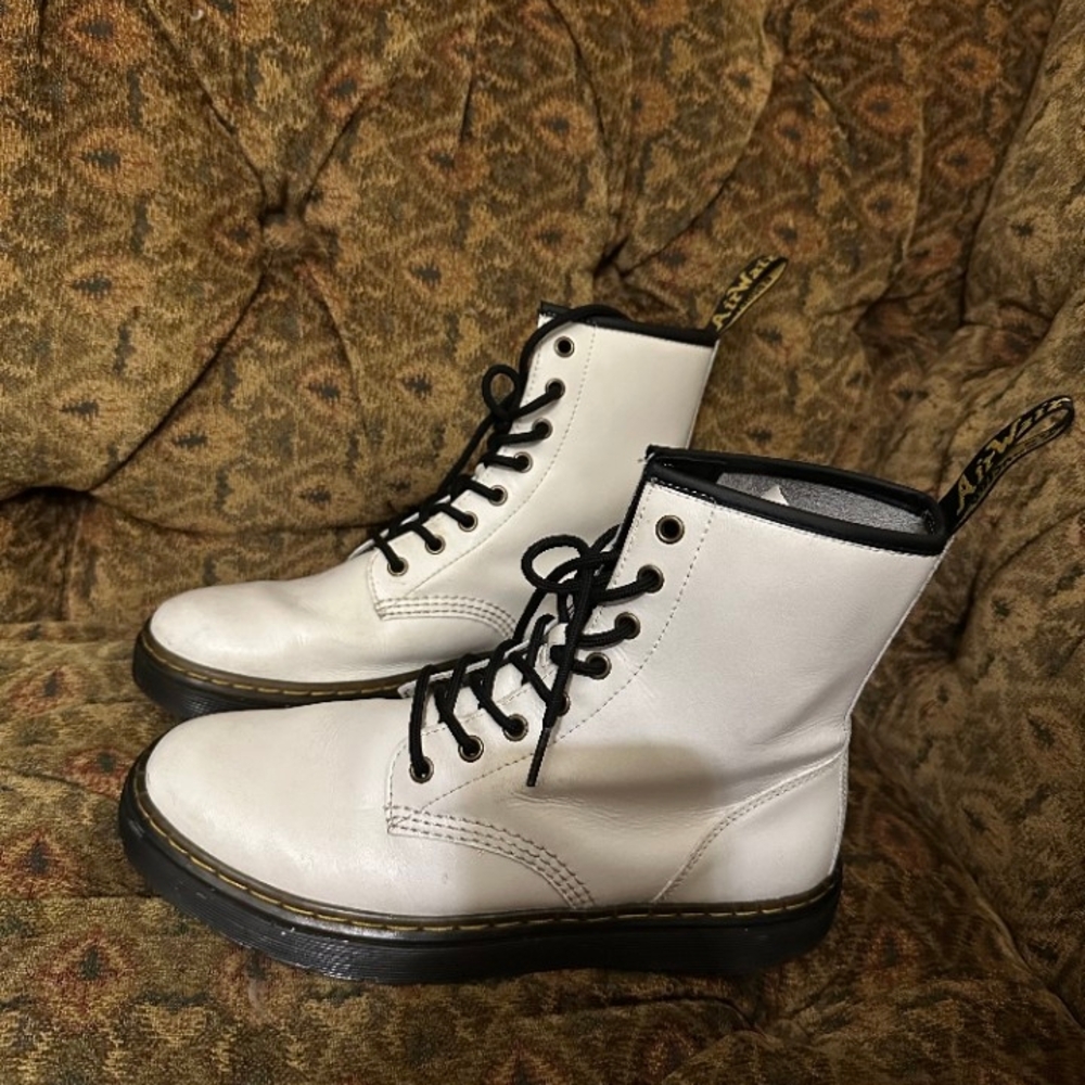White Dr. Martins